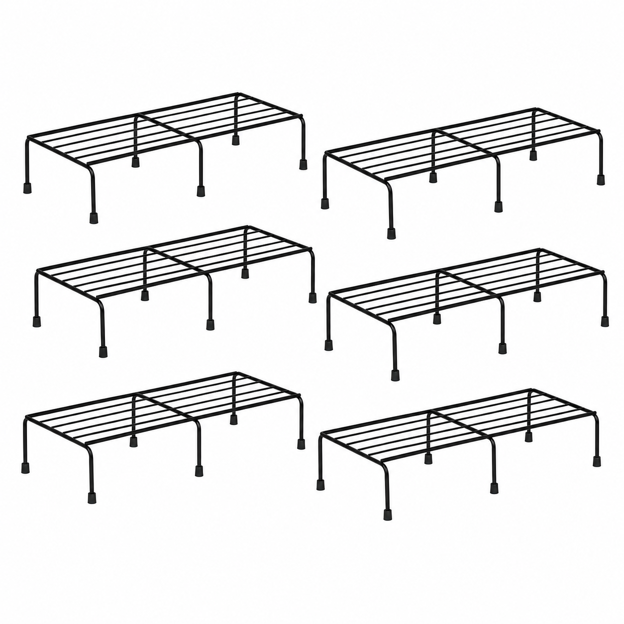 Garden plant support racks