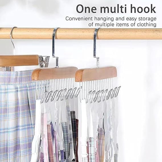 Multi-hook hanging organizer